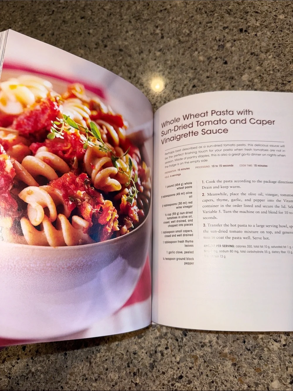 The Vitamix Cookbook by Jodi Berg - White & Red Cover